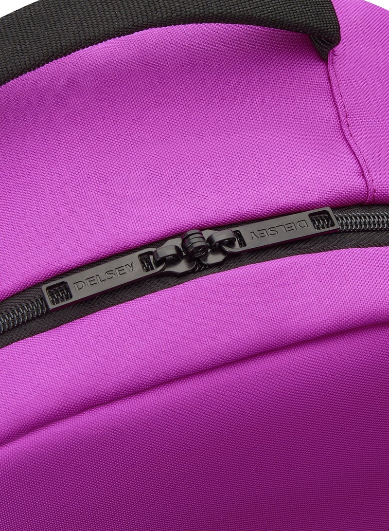 UNITED COLORS OF BENETTON Fabrica Round 15.6'' Unisex Laptop Backpack - Purple - Image 5